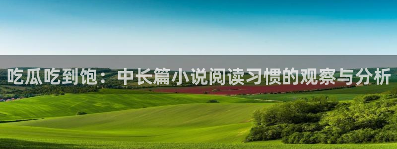 长生武道从九龙夺嫡开始吃瓜：吃瓜吃到饱：中长篇小说阅读习惯的观察与分析