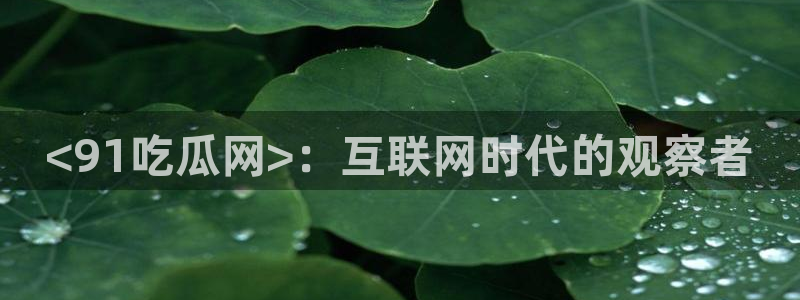 吃瓜网是全网更新最快