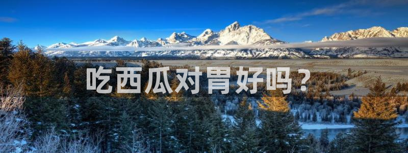 51全网更新最快最全的吃瓜网:吃西瓜对胃好吗?